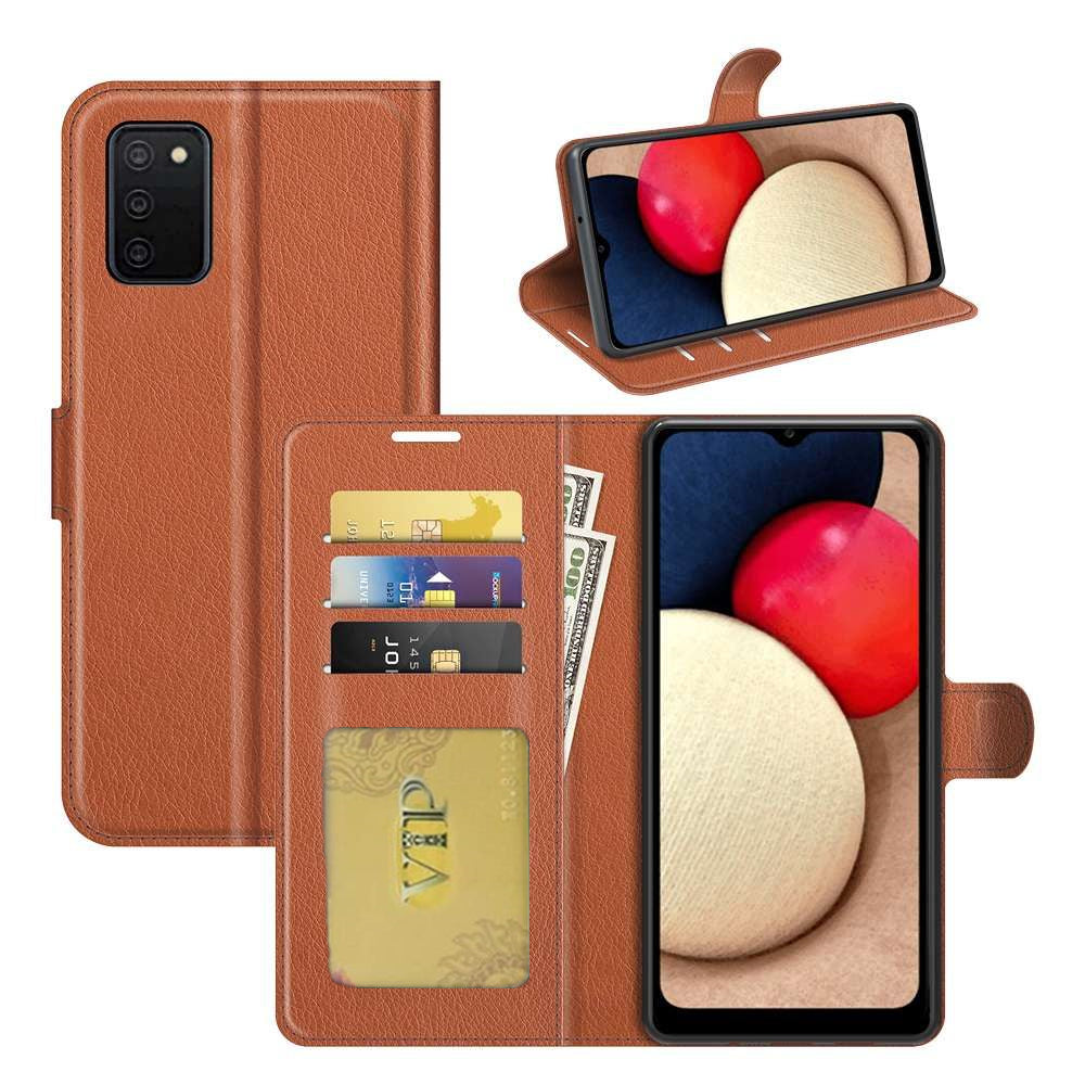 Leather Folio Wallet Case for Samsung Galaxy A03 / A03s Leather Folio Wallet Case for Samsung Galaxy A03 / A03s